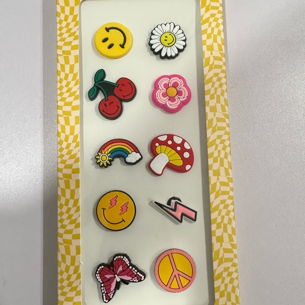 Moonpop Groovy/Love Shoe Charm - Crocs